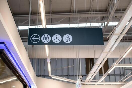 Custom interior wayfinding and directional signage