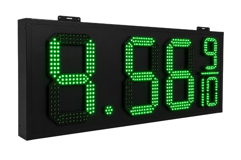 LED GAS PRICE SIGNS (64.4W / 90W / 242W / 415W / 557.6W)