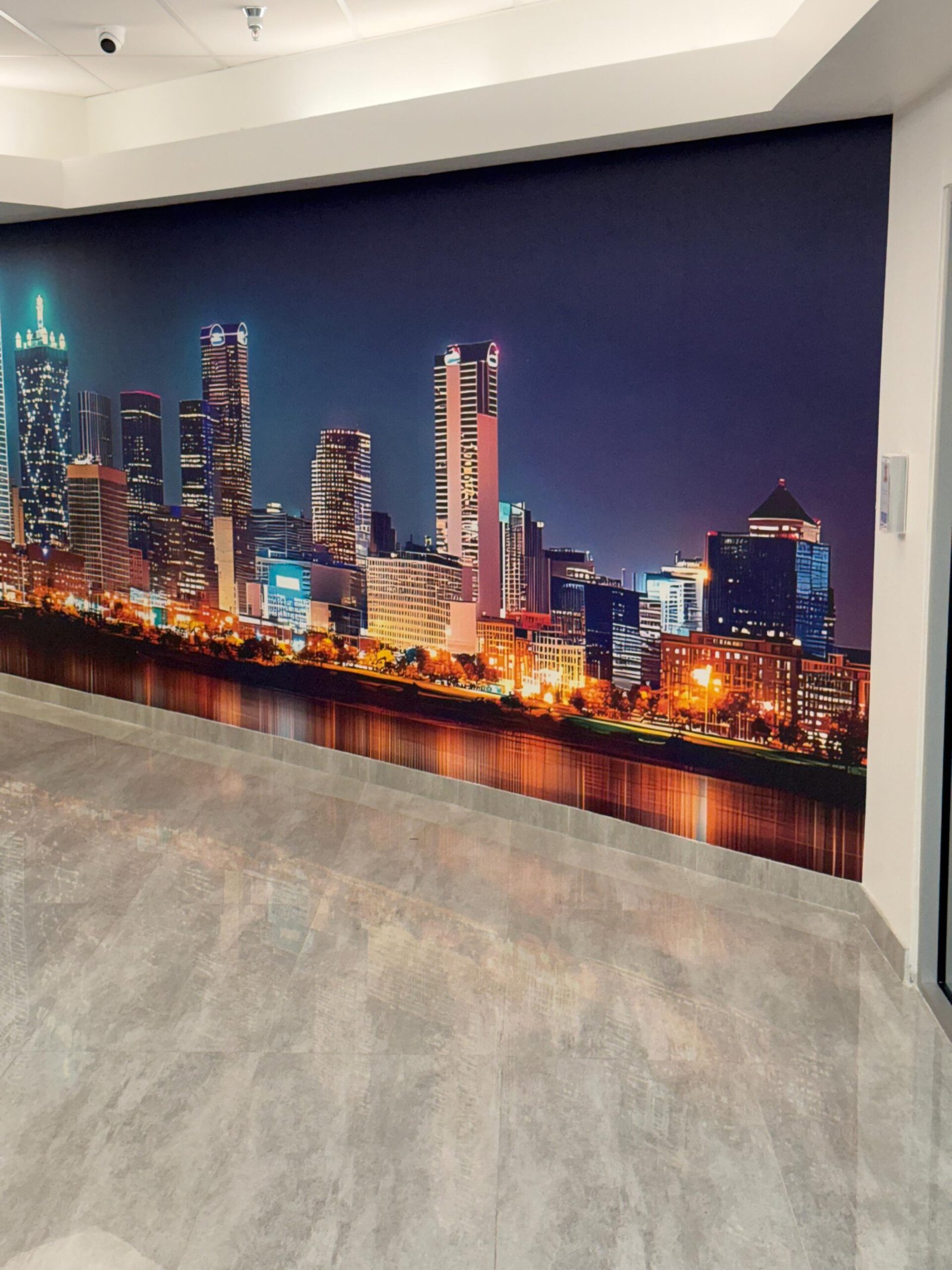 Dallas Skyline Custom Wall Mural