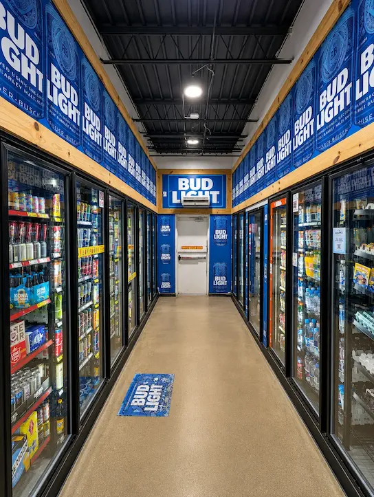 QuickStop Convenience illuminated light box sign
