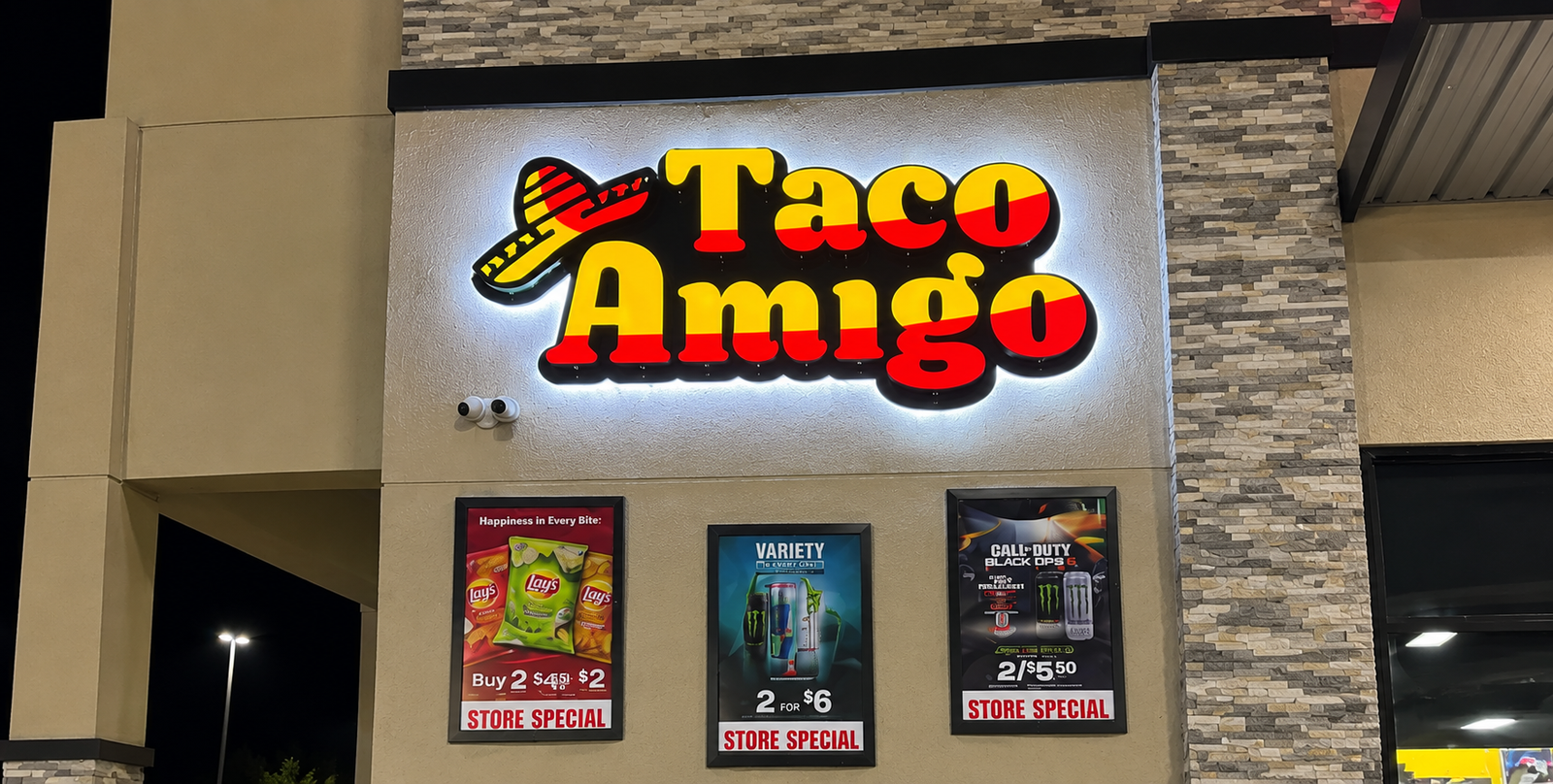 Taco Amigo Signage
