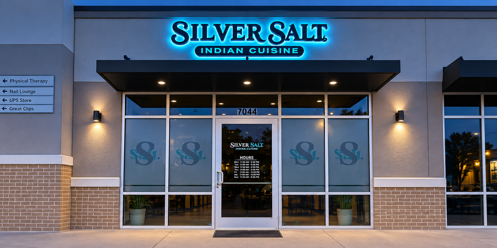 Salt Restaurant Premium Sign