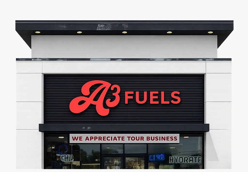 A3 Fuels LED sign - view 4