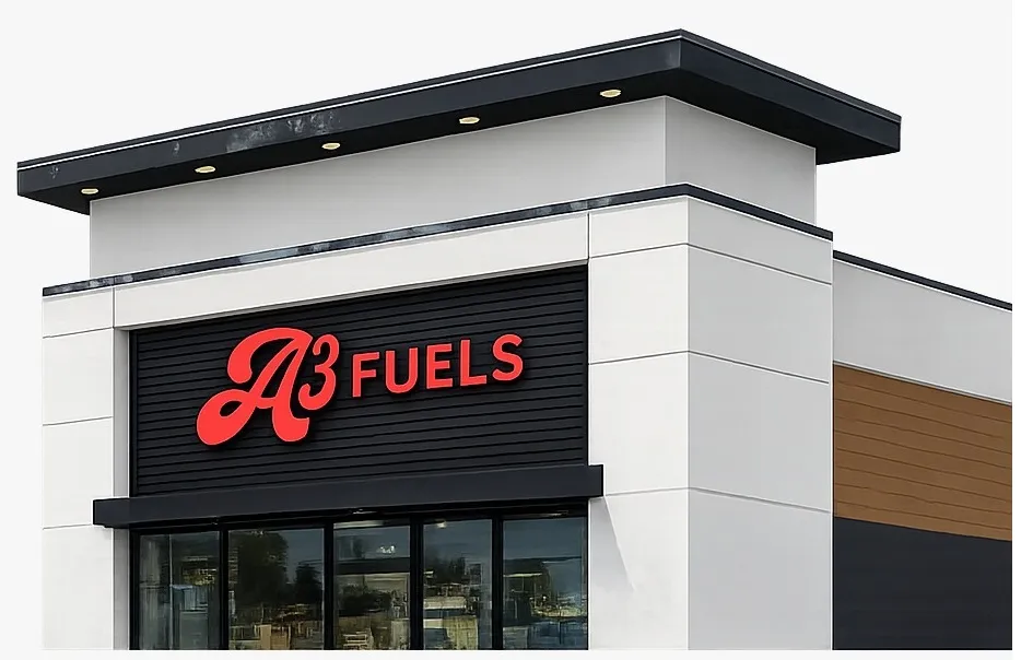A3 Fuels LED sign - view 5