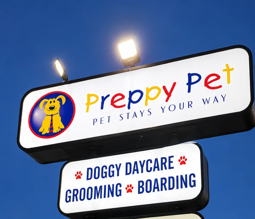 Dallas HVAC Pro fleet vehicle wraps at night